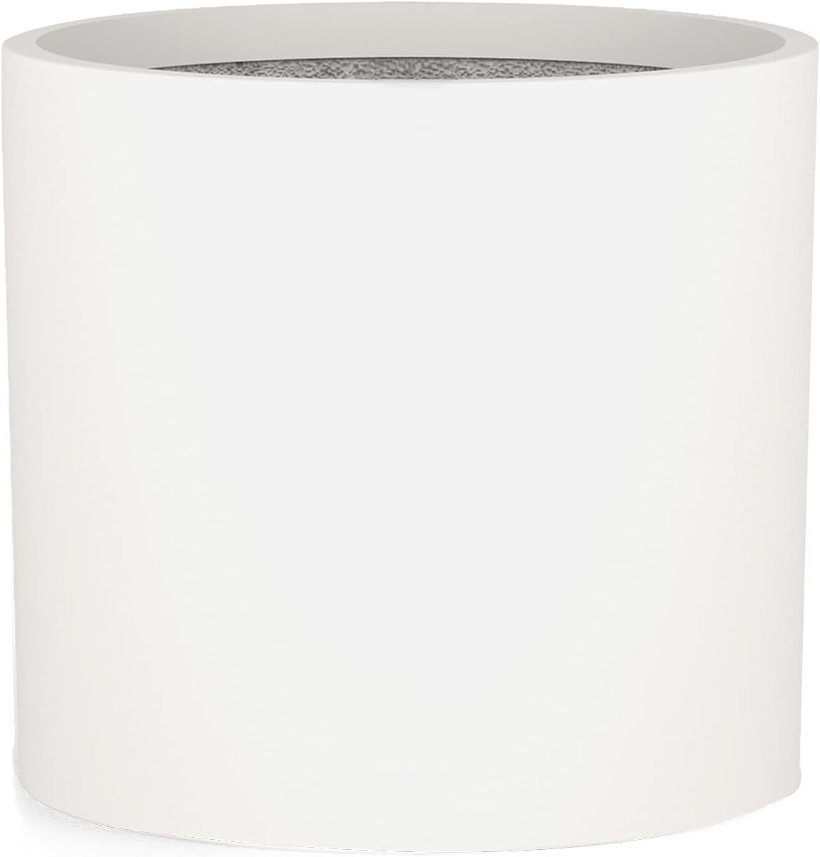 Matte White Fiberstone Planter