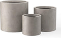 Kante Concrete Round Planters Set of 3
