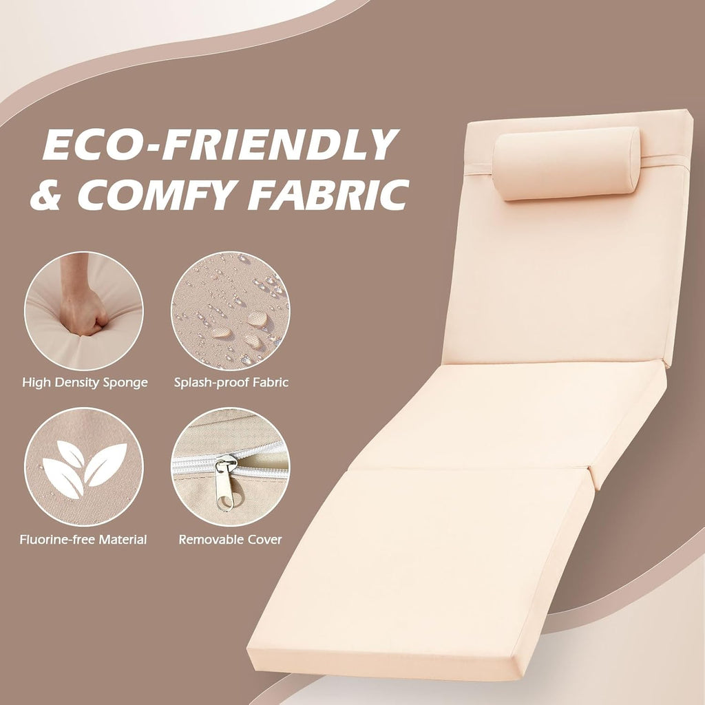 Wicker Patio Chaise Lounge Chairs Set of 2