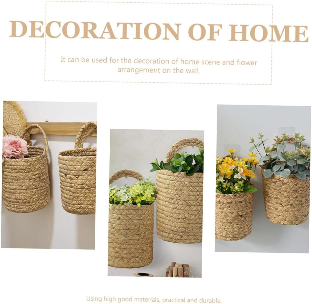 Seagrass Hanging Wall Baskets