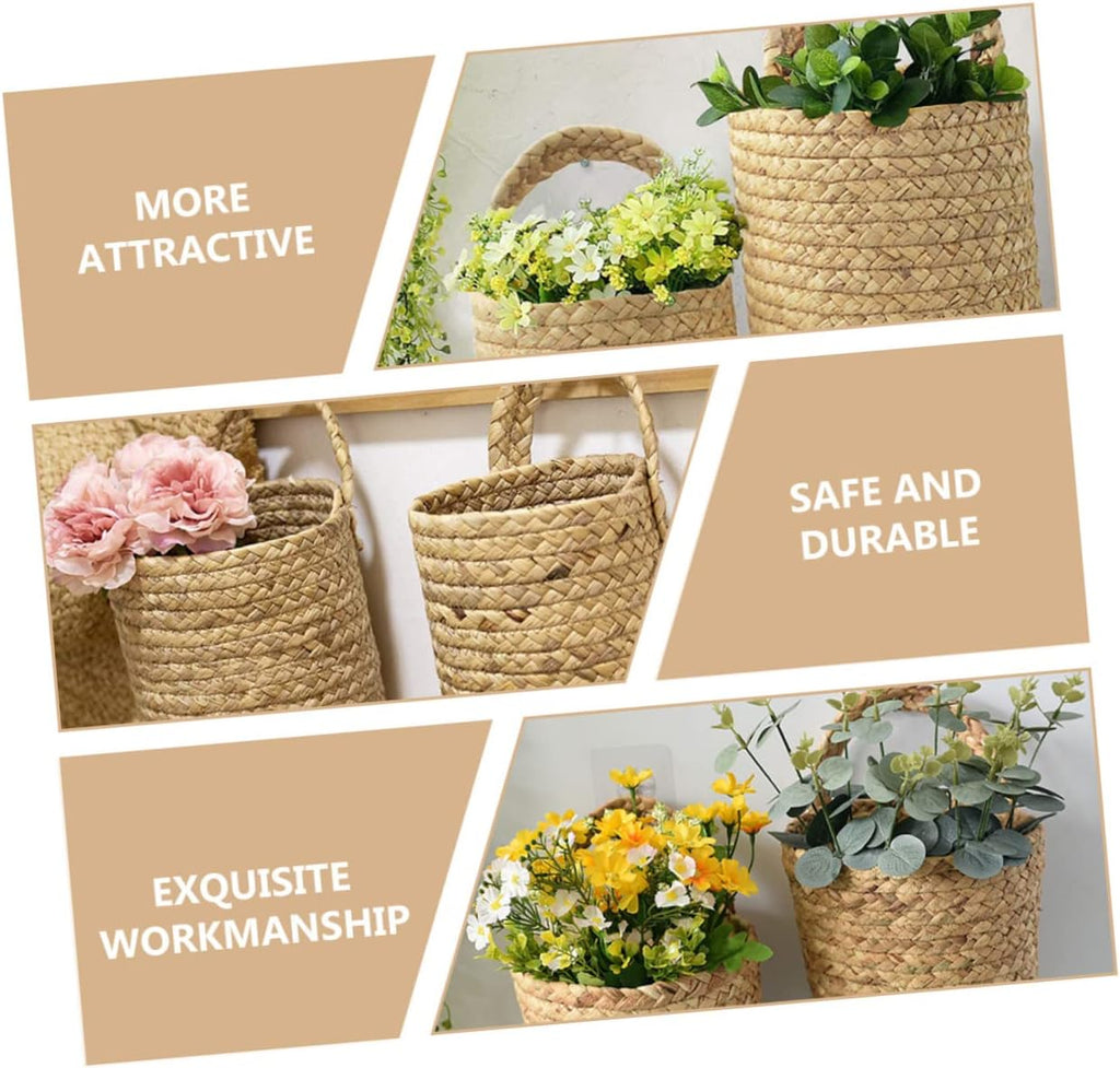Seagrass Hanging Wall Baskets