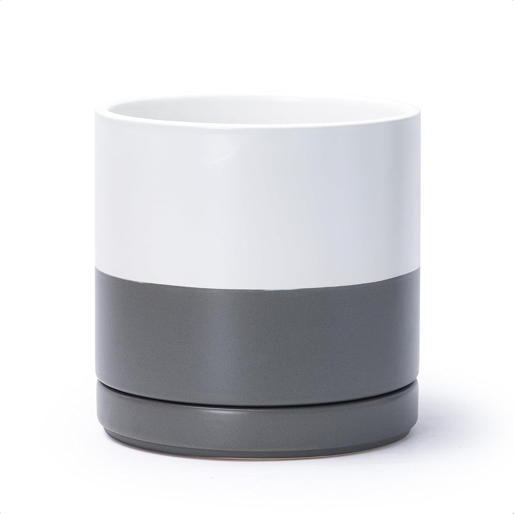 Ceramic Cylinder Planter Pot