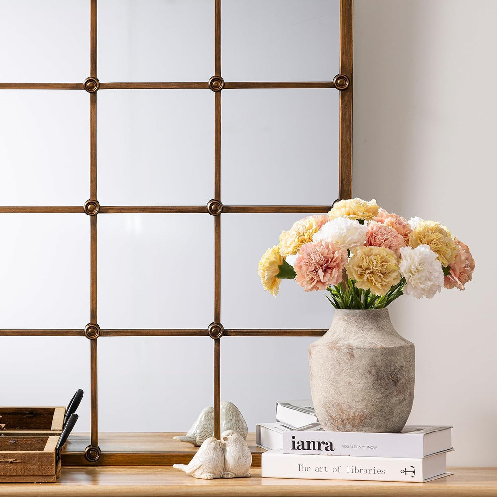 Off-White Farmhouse Ceramic Vase