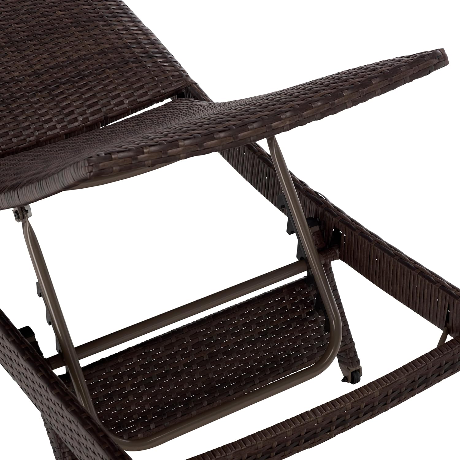 Alex Brown Taupe Chaise Lounger