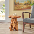 Cedar Root Live Edge Wooden Side Table