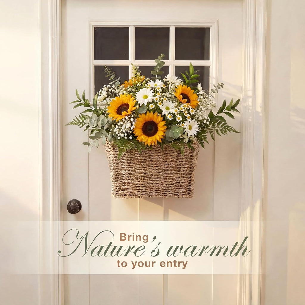 Seagrass Hanging Baskets Set of 2