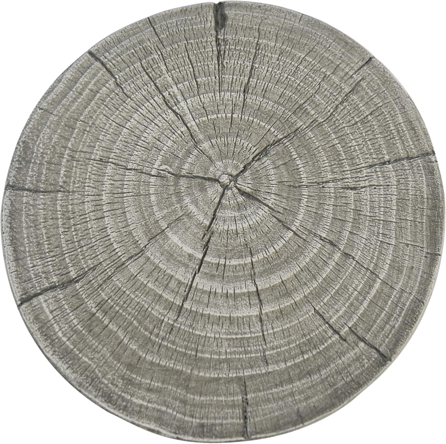 Gray Concrete Patio End Table